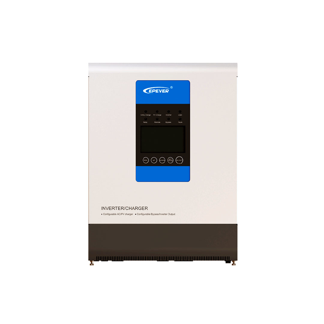 Inversor-Cargador Epever UP1000-M3312 12V 1000VA MPPT 30A Inversor/Cargador Epever UP3000-M3322 24V 3000VA MPPT 30A - Imagen 1